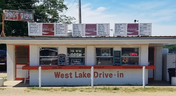 West Lake Drive-In - Photo From Old Web Site (newer photo)